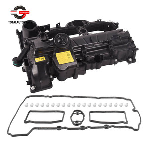 Cubierta de válvula de motor con junta OEM 11127588412 compatible con coche alemán de 2000 320i 328i 528i X3 X5 X1 Z4 <span class=keywords><strong>2</strong></span>.0L - Product Image 1