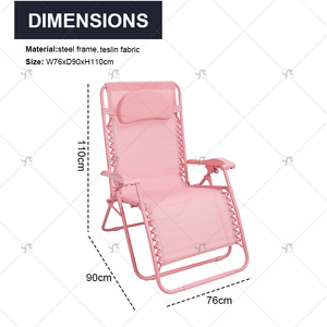 Chaise <span class=keywords><strong>de</strong></span> plage pliable moderne en métal pour pique-nique, pêche, camping, <span class=keywords><strong>jardin</strong></span>, chaise <span class=keywords><strong>de</strong></span> plage portable pliable, chaise zéro gravité - Product Image 4