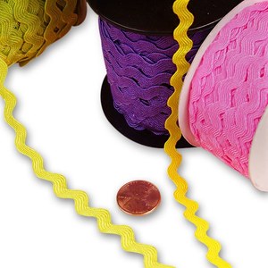 Ribete Ric Rac Bordado para Coser, Tela de Encaje Duradera con Cuentas, Pedrería y Lentejuelas Metálicas para Decoración de Vestidos y Zapatos - Product Image 4