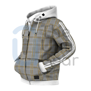 Ventes en gros de sweats à capuche personnalisés pour hommes, streetwear d'hiver, 100% coton molletonné, service OEM - Product Image 2