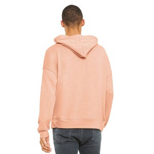 Sweat-shirts et pulls à capuche unisexes Bella + Canvas pour l'hiver, en gros, couleur personnalisée, logo, sweat-shirt en coton avec impression en relief - Product Image 6