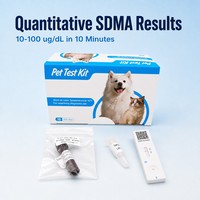 Kit de test rapide quantitatif SDMA pour chiens et chats – Biomarqueur rénal précoce – Immunoessai de fluorescence vétérinaire POCT