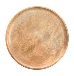 Vajilla de diseño de alta tendencia, platos de comedor de madera para restaurante y hogar, platos de madera modernos en la costa baja - Product Image 4
