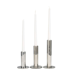 New Arrival Home Decorative <b>Candlesticks</b> Set of 3pcs Handcrafted Metal Luxury Candle Holder Direct Buy From Indian Exporter - Product Image 6