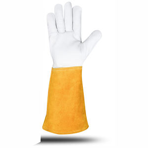 Gants de protection en cuir pour barbecue Gants de barbecue résistants à la chaleur - Product Image 5
