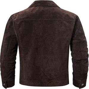 Veste en similicuir personnalisée pour hommes - Product Image 6