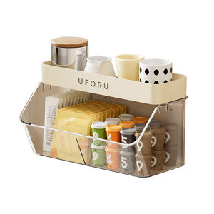 Scaffale a Doppio Ripiano da Parete per Caffè, Organizzatore per Angolo Caffè Domestico - Product Image 6