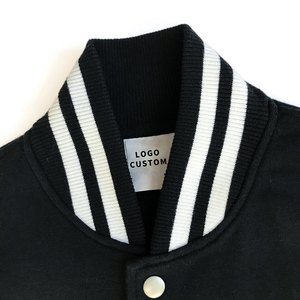 Vestes d'université brodées pour hommes avec motif personnalisé de qualité supérieure/Veste de baseball universitaire à 2 poches latérales personnalisées pour hommes - Product Image 3