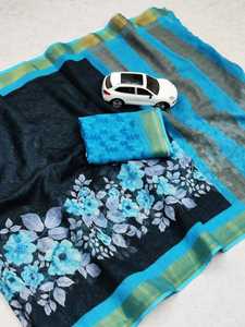 Moda directa por encargo Brocade Silk Sarees Gold Zari Border & Motifs Disponible en colores personalizados Estilo indio y pakistaní - Product Image 4