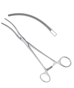 DEBAKEY – pinces Bulldog Atraumatic de haute qualité, Instruments cardiovasculaires incurvés de 7 cm / 2 3/4 pouces - Product Image 6