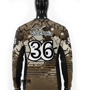 Maillot de paintball entièrement sublimation personnalisé de qualité supérieure SAFA SPORTS maillot de paintball rembourré personnalisé - Product Image 3