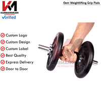 Agarres para Levantamiento de Pesas, Guantes de Entrenamiento para Mujeres y Hombres, Gimnasio, Manos Sin Sudor, Agarres de Goma para Levantamiento, Almohadillas para Entrenamiento