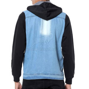 Chaqueta de Mezclilla para Hombre de Manga Larga, Nueva Llegada de Fábrica, Chaqueta de Mezclilla para Hombre Personalizada al por Mayor - Product Image 6