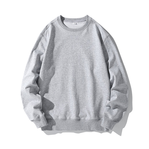 Nouveau unisexe Vintage à capuche 100% coton français éponge solide motif acide lavage Anti-rétrécissement col rond sweat pour hommes pour l'hiver - Product Image 6