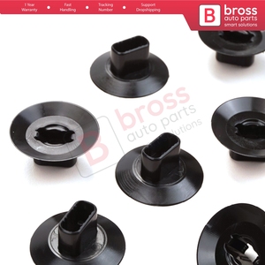 BCF5029 10 pièces de clips de fixation pour cache-roue 7703081056 pour - Product Image 4