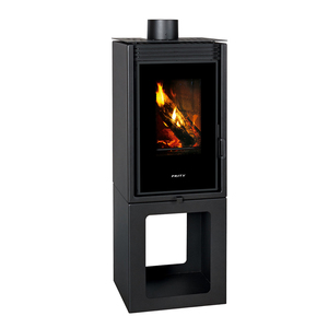 Chimenea de leña de uso interior con salida de calefacción de habitación de 11 kW de calidad superior de diseño moderno para villas y hoteles - Product Image 1