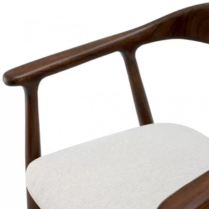 Silla de Comedor Italiana Moderna de Madera Maciza con Respaldo Cruzado para Comedor, Hotel, Dormitorio, Sala de Estar, Cocina, Restaurante - Product Image 5