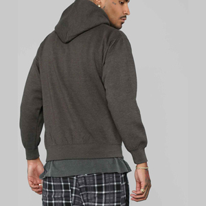 Sweat-shirt à capuche et sweat-shirt à manches longues en coton mélangé épais et chaud pour les jeunes et les adultes - Product Image 5