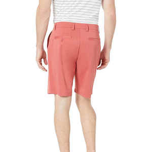 Shorts de golf décontractés d'été pour hommes, 100 % coton, brodés, non tissés, à braguette boutonnée, séchage rapide, taille mi-haute, couleur unie, haute qualité - Product Image 5