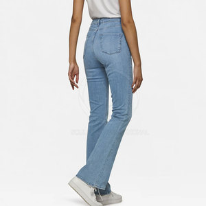 Overoles Casuales de Algodón para Mujer de Alta Calidad, con Logotipo Personalizado, Frente Plano, Cintura Media, Transpirables, de Secado Rápido, Tallas Grandes - Product Image 2