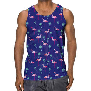 Street Wear Style Men Regular Wear Tank Tops/Patrón sólido y hombres ajustados Precio asequible Hombres Tank Tops - Product Image 1
