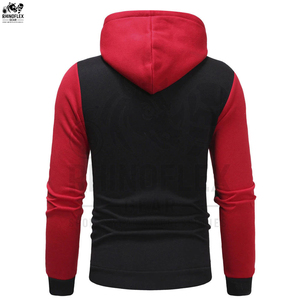 Sweat à capuche d'entraînement à fermeture éclair complète Sweat à capuche d'entraînement à fermeture éclair en coton mélangé de haute qualité Sweat à capuche d'entraînement unisexe à fermeture éclair - Product Image 6