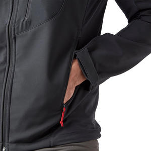 Veste Softshell avec col montant, qualité supérieure, service OEM ODM, vestes Softshell légères - Product Image 6