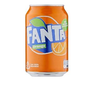 Refrescos de Naranja Fantas en Lata de 330ml, Venta al Por Mayor, Envío Rápido, Bebidas Carbonatadas con Sabor a Fruta - Product Image 3