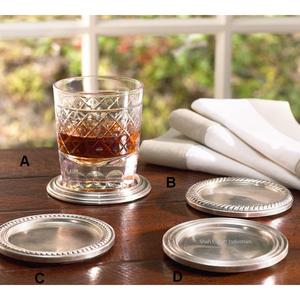 Nouveau sous-verre décoratif en métal argenté pour la maison ustensiles de cuisine boisson de table servant sous-verre tapis et tampons faits à la main - Product Image 6