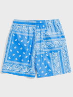 Logo XS boyutu ile özel erkek mayo Boardshorts süblimasyon baskılı spor plaj şortu pamuk yüzmek mayo