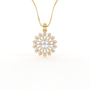 Amanda Fine Jewelry Pendants & <b>Charms</b> Gold/Silver Studied with Zircon/Moissanite/Lab Grown/Natural Diamond GIA Certified - Product Image 4