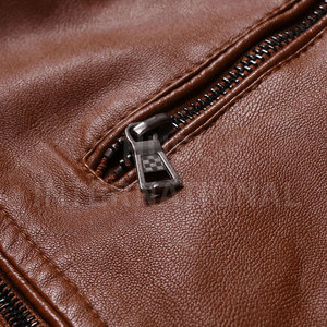 2024 Most Popular Quality Custom <b>Men</b> Leather <b>Jacket</b> Pakistan Made Leather <b>Jacket</b> - Product Image 5