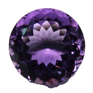 หินอเมทิสต์สีม่วงสดใสเจียระไนแบบเหลี่ยมเพชรพลอยธรรมชาติสำหรับทำเครื่องประดับจากผู้ผลิตอินเดีย - Product Image 3