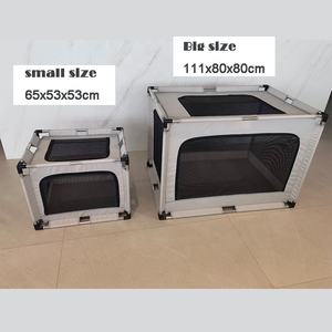 Taşınabilir kedi köpek oyun parkı kapalı açık hayvan kafesi yavru yavru su geçirmez 600D Oxford çelik boru çerçeve ile kolay montaj - Product Image 5