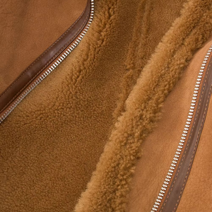 Veste en cuir PU ajustée et tendance pour femmes, respirante, prix bas, vente en gros, veste peu coûteuse - Product Image 6