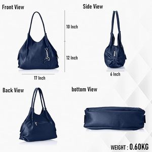 Sac fourre-tout à bandoulière en cuir véritable fait à la main avec sangle à bandoulière détachable pour offrir au prix de gros par AALIYAN IMPEX - Product Image 2