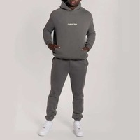 Sweat à capuche oversize en molleton 100% coton de haute qualité pour homme, brodé, 360 g/m², lourd, pour l'hiver