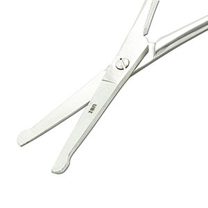 Tijeras para Pelos de Nariz con Punta Redonda de 10.3 cm para Hombre, Acero con Alto Contenido de Carbono, para Uso en Salón de Belleza, Herramienta de Cuidado Personal - Product Image 4