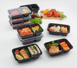<b>Food</b> Grade PP Rectangle Lunch Box With Lid Disposable <b>Plastic</b> <b>Container</b> For Meal Prep <b>Food</b> Storage - Product Image 4