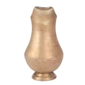 เหยือกทองเหลืองแท้ทำมือ สไตล์โมเดิร์น ใช้สำหรับพิธีกรรม กระถางดอกไม้ กระถางต้นไม้ ตกแต่งบ้าน รุ่น SNC-08 - Product Image 5