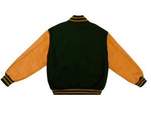 Chaqueta Bomber Vintage Personalizada de Lona para Unisex, Cuello Alto, Logotipo Frontal, Capucha, Impermeable, Secado Rápido, Diseño de Corazón, Espíritu de Chicago - Product Image 2