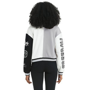 Vestes universitaires Letterman grecques personnalisées de haute qualité vestes Letterman Varsity personnalisées vente en gros de Letterman à capuche - Product Image 2