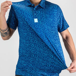 Sunfade Summer for Polo Shirt Lightweight 100% Cotton Washed Out Effect with Vintage <b>Aesthetic</b> Solid Pattern Trend Collection - Product Image 2
