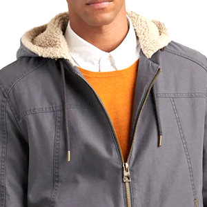 Venta al por mayor de chaqueta bomber de cuero para hombre con logotipo personalizado de talla grande hecho Pakistán frontal diseño personalizado de alta calidad impermeable a prueba de viento - Product Image 5