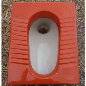 Hind-ware Rustique Magenta Céramique Squatting Pan Haute Profonde Orissa Pan Toilette pour Salle De Bains Sanitaire - Product Image 5