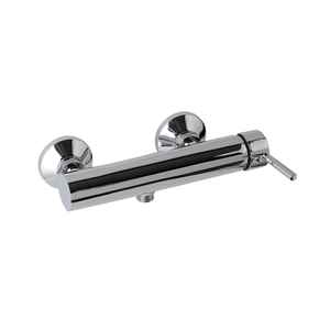 KORICINI Stainless Steel Chrome Finish <b>Wall</b>-<b>mounted</b> Modern External <b>Shower</b> <b>Mixer</b> Bath and Toilet Supplies - Product Image 1