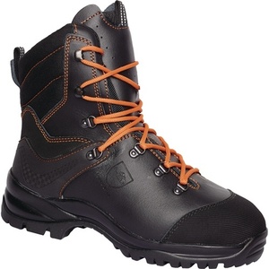 Zapatos de Seguridad Kailash Talla 43, Botas de Seguridad de Cuero Negro/Naranja, S3 HRO CI HI SRC - Product Image 1