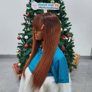 Nuevo Cabello Humano Virgen 2025, Corto, 36 Pulgadas, Rubio, Liso, HD Transparente, 200% de Densidad, Doble Trama, para Mujer - Product Image 2