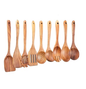 High Quality Walnut <b>Cooking</b> <b>Utensils</b> Set 5pcs <b>Wooden</b> Spatula Set Solid Spoon Kitchen <b>Cooking</b> Tools <b>Utensils</b> . - Product Image 2