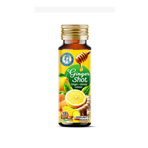 Vinut Trust Ginger Shot 30ml Bouteille en verre Jus de gingembre, miel et citron pour stimuler l'immunité Vente en gros Exportateur Fournisseur - Product Image 1